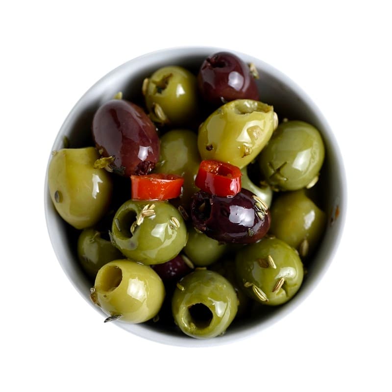 Mix di Olive Denocciolate marinate - Le Nostrane