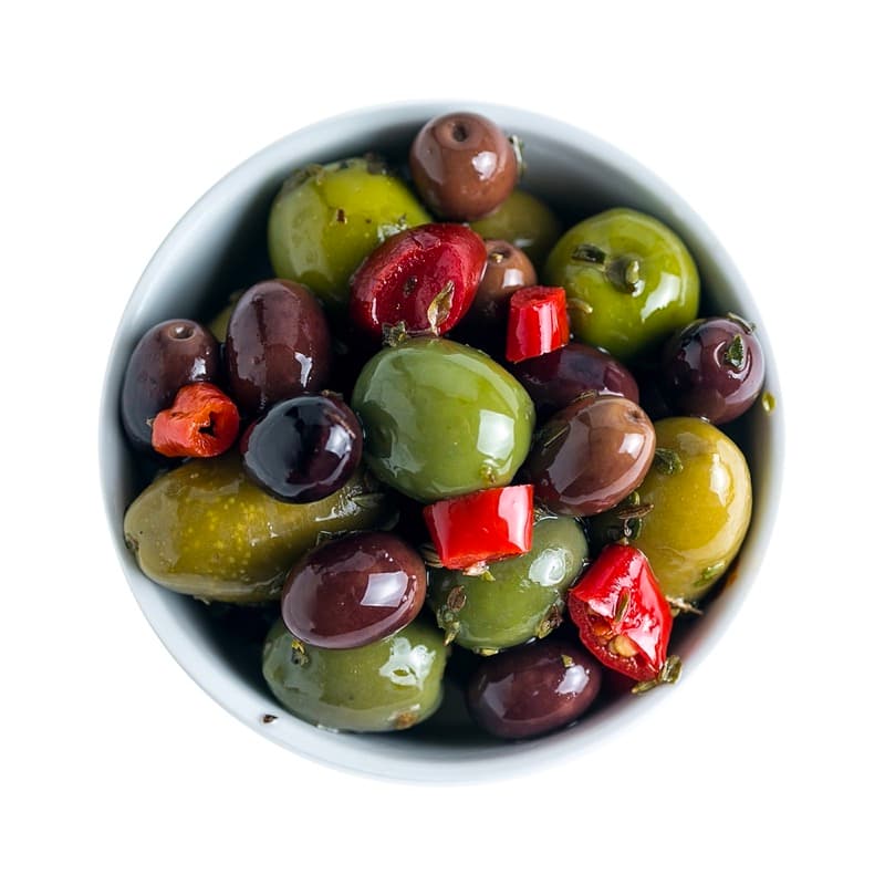 Mix di Olive Intere marinate - Le Nostrane