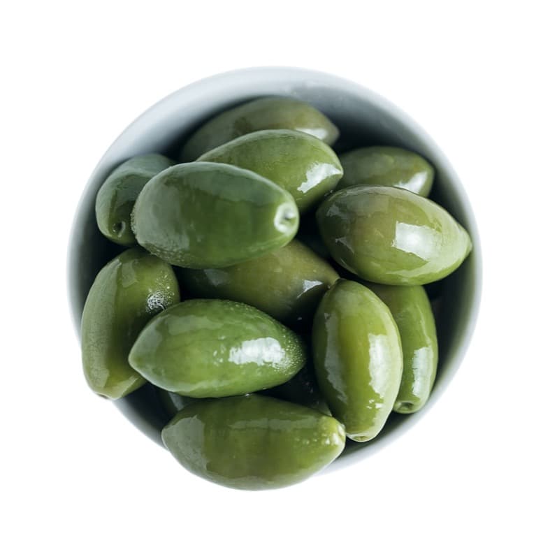 Olive Bella di Cerignola alla Castelvetrano in salamoia - Le Nostrane